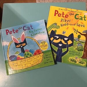 Pete the Cat Hardback Cover Books Set of 2
